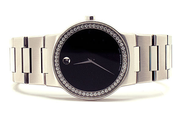 Movado Safiro with Diamond Dial Chicago Pawners Jewelers