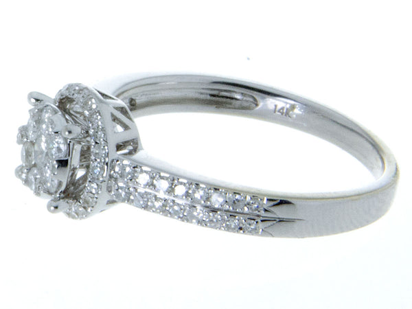 Effy Bouquet Diamond Halo Engagement Ring - Chicago Pawners & Jewelers