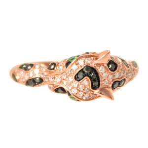Effy Signature Diamond & Tsavorite Garnet Panther Ring - Chicago Pawners & Jewelers