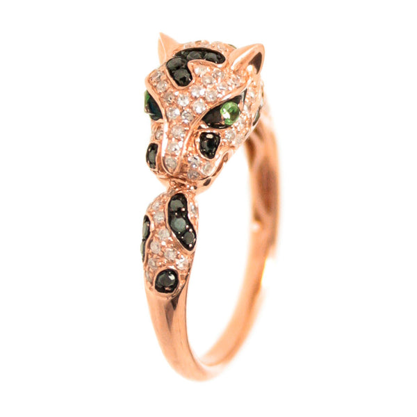 Effy Signature Diamond & Tsavorite Garnet Panther Ring - Chicago Pawners & Jewelers