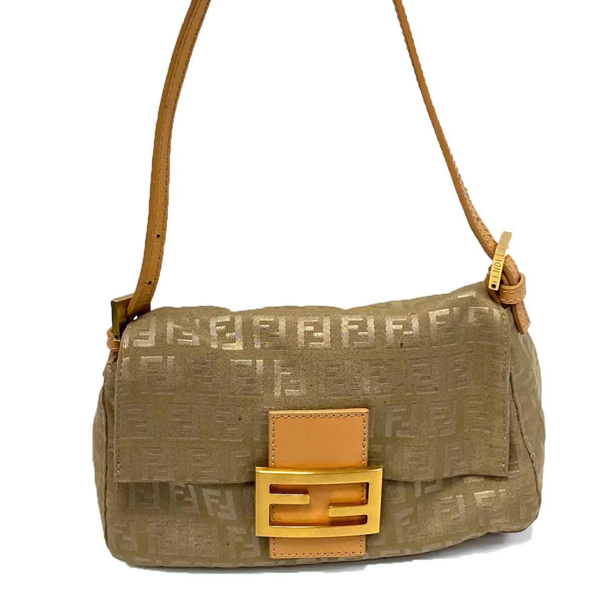 Fendi Zucchino Mini Mama Baguette Bag – Chicago Pawners & Jewelers