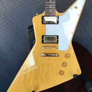 Gibson Custom Shop 1958 Korina Allen Collins Explorer - Chicago Pawners & Jewelers