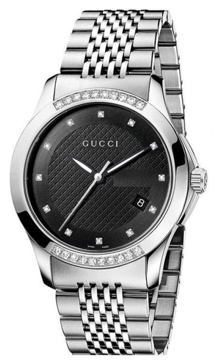 Gucci G-Timeless 126.4 Diamond Watch