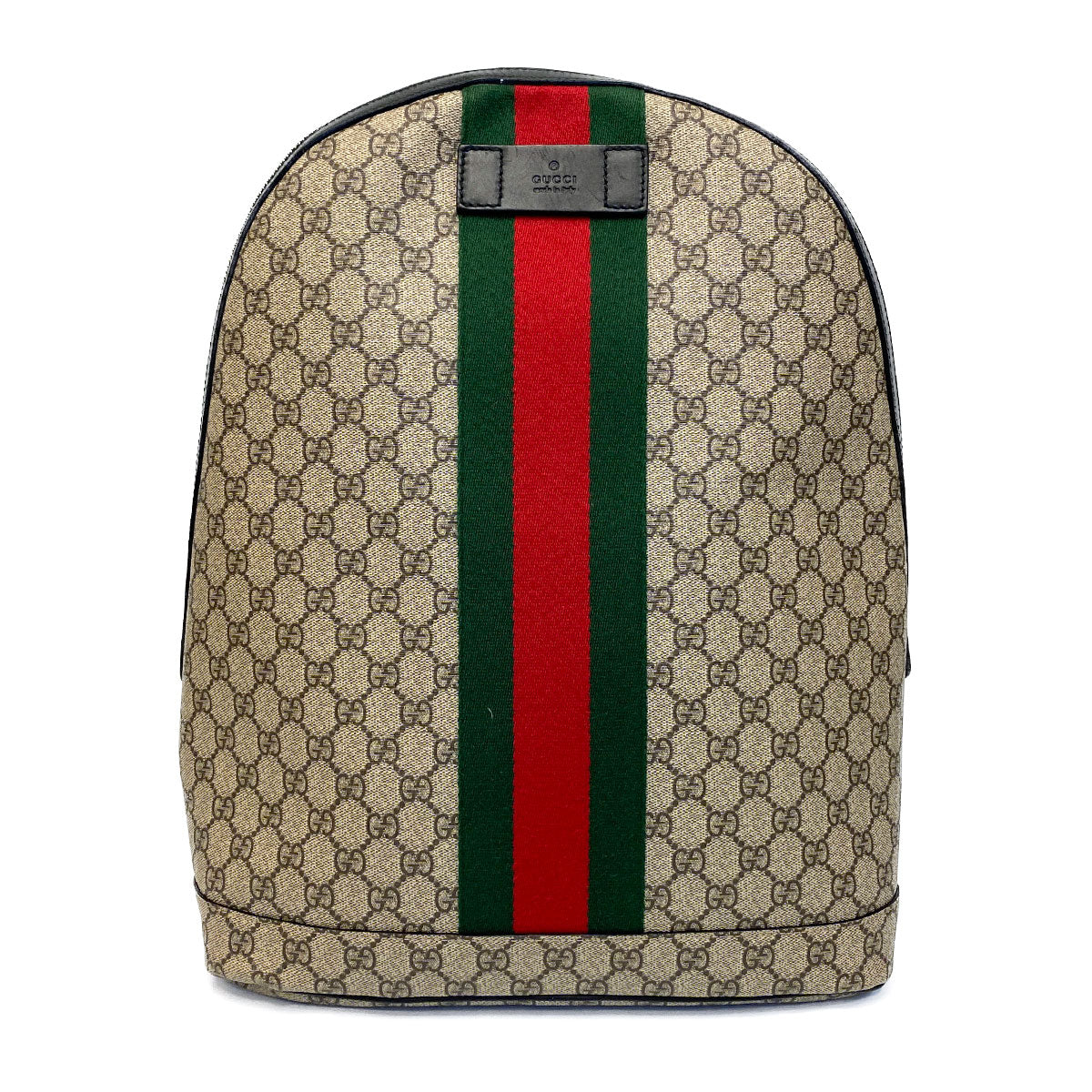 GG Supreme backpack with Web - Gucci Men's Backpacks