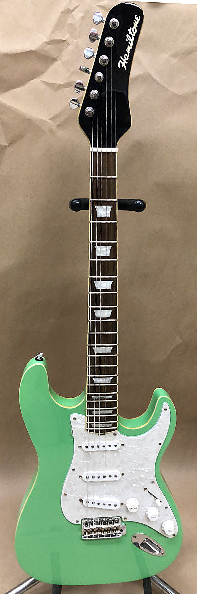 Hamiltone Custom Limited Edition Seafoam Green Set Neck Guitar - Chicago Pawners & Jewelers