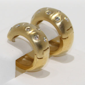Tiffany Etoile Style Diamond Earrings - Chicago Pawners & Jewelers