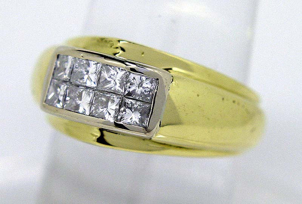 Men's 0.80ct Invisbly Set Diamond Ring – Chicago Pawners & Jewelers