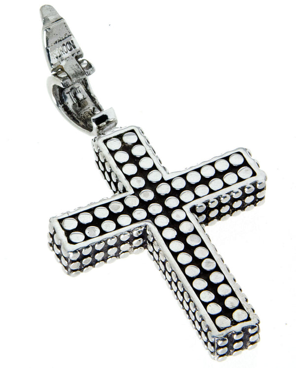John Hardy Silver & 18kt Gold Dot Cross - Chicago Pawners & Jewelers