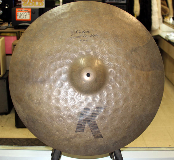 Zildjian 21" K Custom Special Dry Ride Cymbal - Chicago Pawners & Jewelers