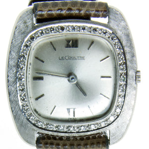 1950s LeCoultre Gold & Diamond Watch - Chicago Pawners & Jewelers