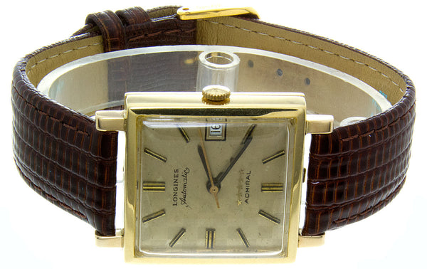 Longines Admiral 5 Star 18kt Gold - Chicago Pawners & Jewelers