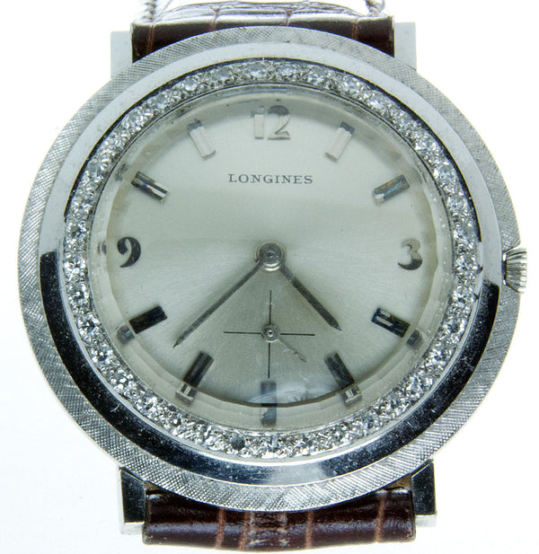 Vintage Longines 18K Diamond Watch - Chicago Pawners & Jewelers