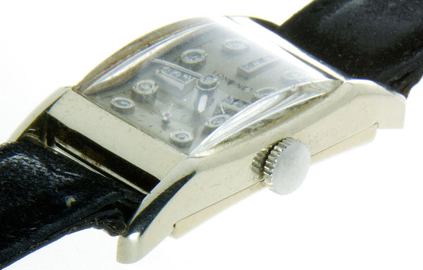 1940s Longines Diamond Dial Watch - Chicago Pawners & Jewelers