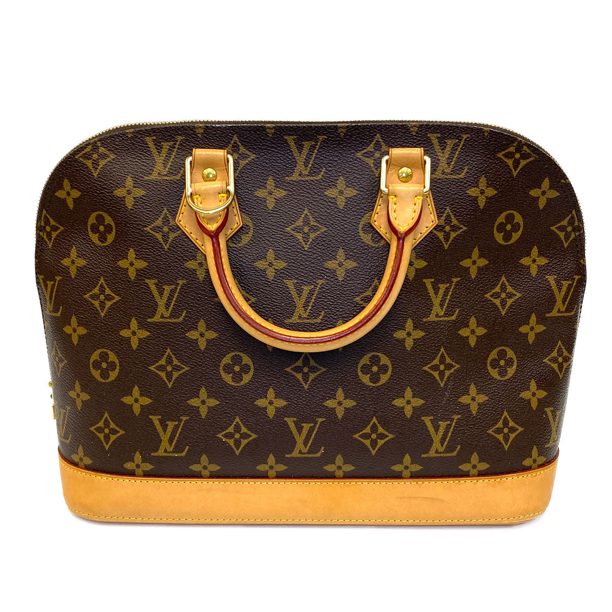 LOUIS VUITTON ALMA MM MONOGRAM BRAND GREAT ICONIC BAG. NEW CONDITION $1290.  #lv #lvalmamm #lvmonogram #designerhandbags…