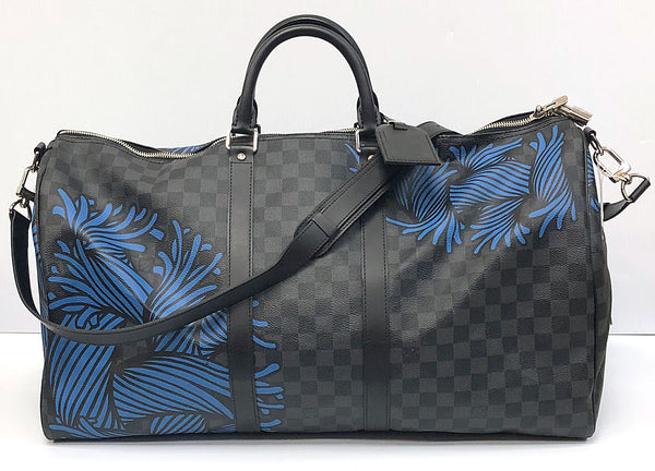 Louis Vuitton Keepall Bandouliére 55 Christopher Nemeth Limited Edition - Chicago Pawners & Jewelers