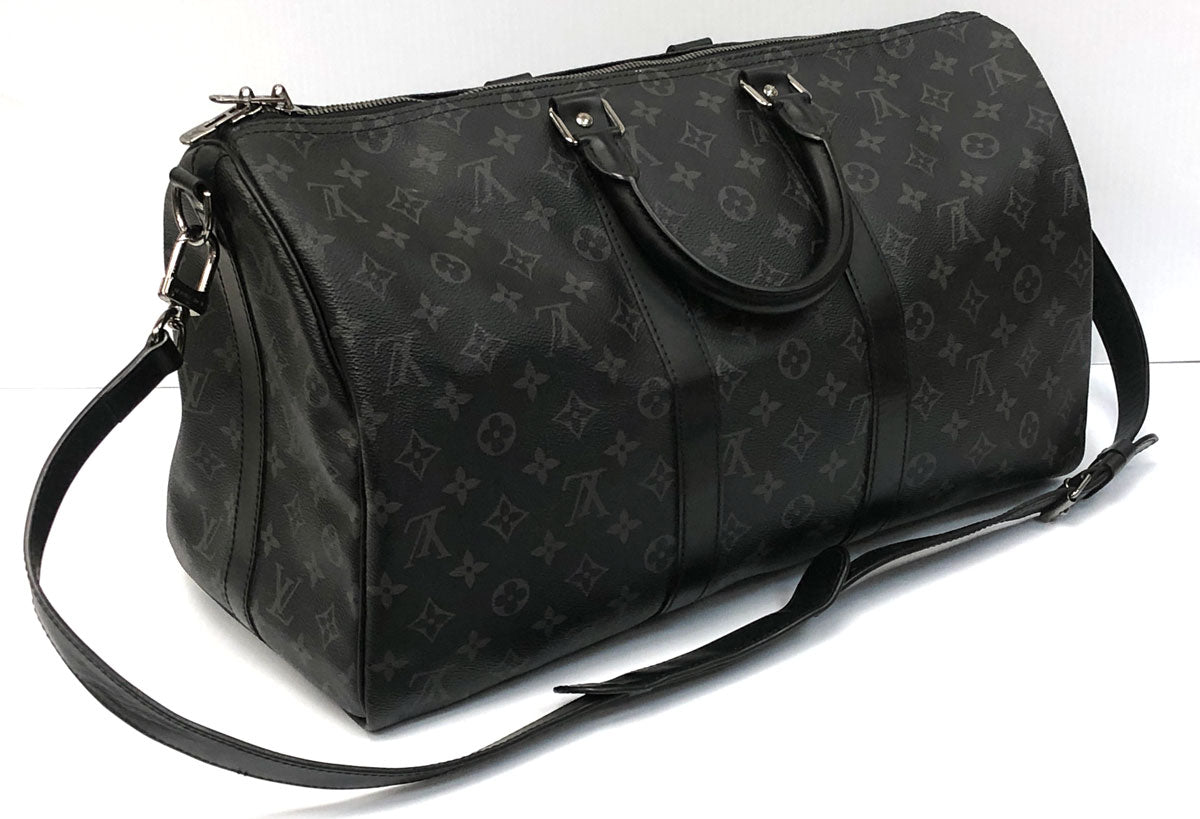 Louis Vuitton Keepall Bandouliére 45 Monogram Eclipse Canvas – Chicago  Pawners & Jewelers