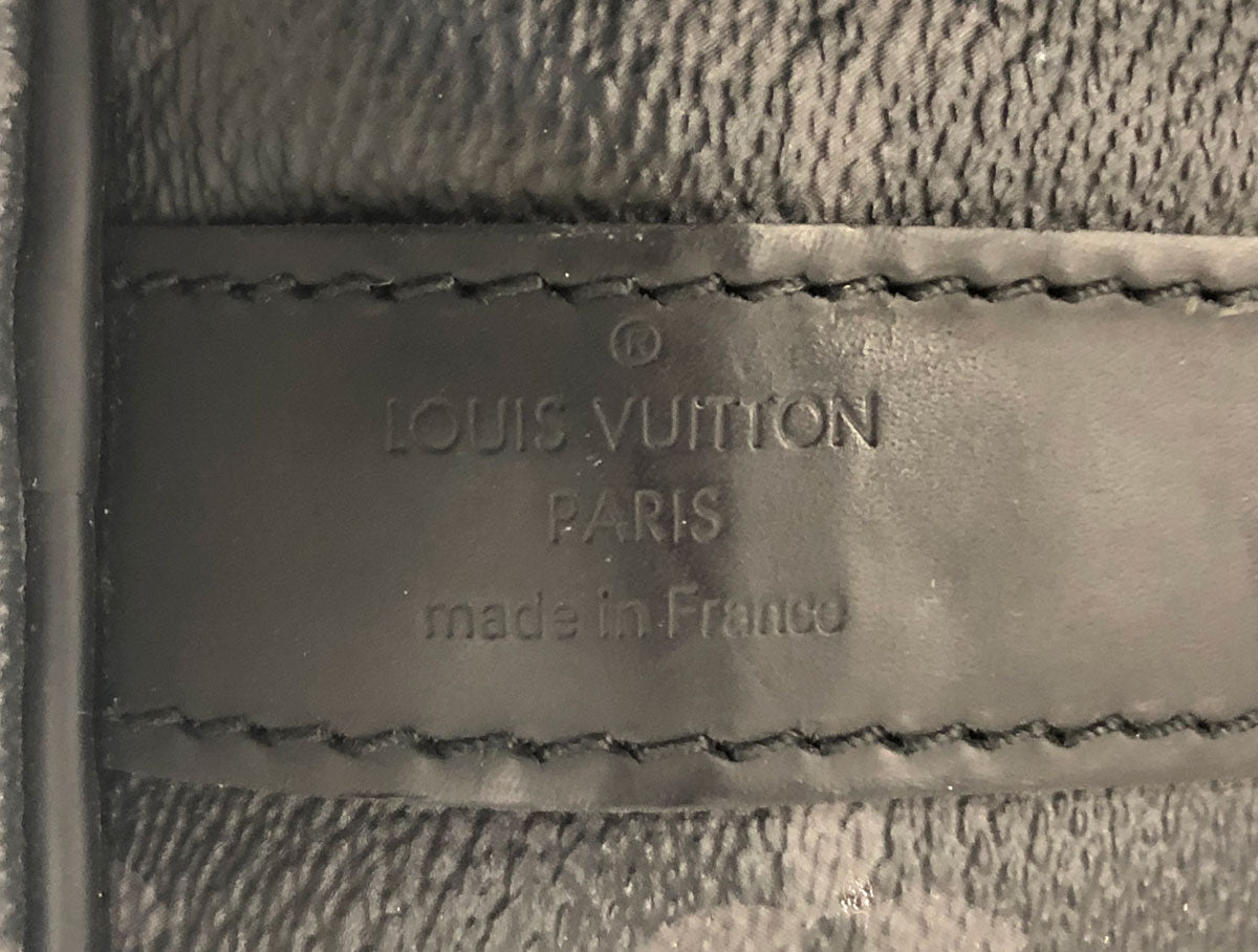 Louis Vuitton Monogram Eclipse Keepall Bandoulière 45