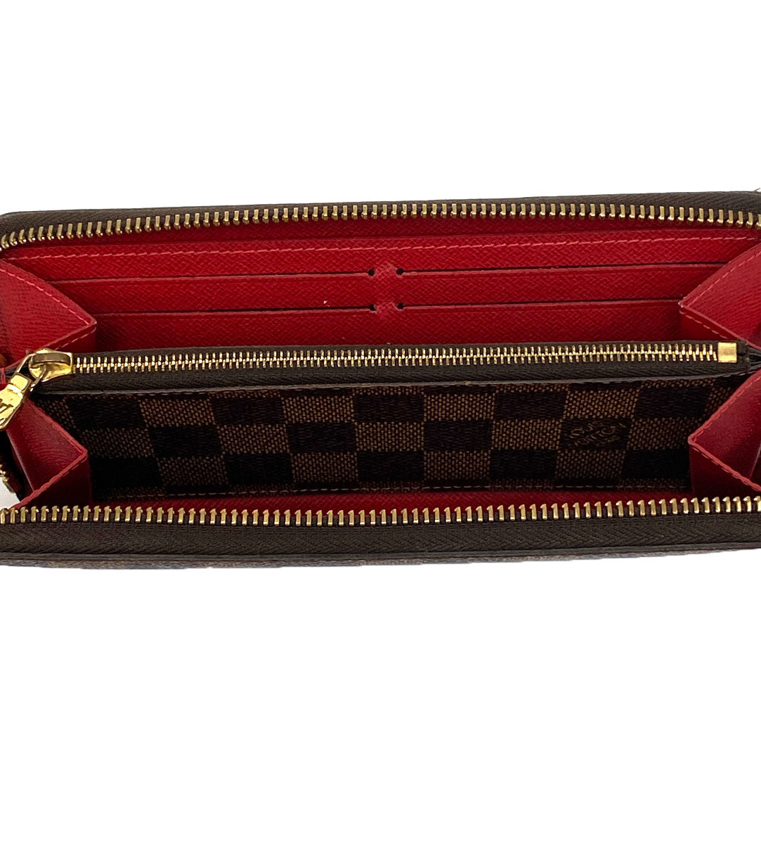 Louis Vuitton Wallet Red Inside