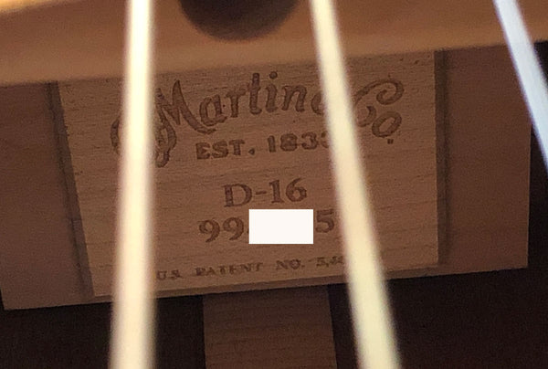 Martin D-16 Acoustic Guitar 2004 - Chicago Pawners & Jewelers