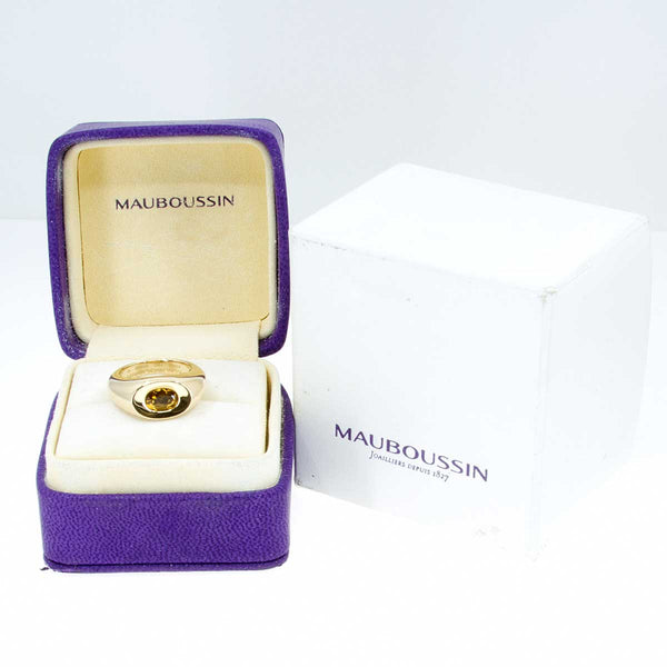 Mauboussin Paris 18kt Citrine Betty Ring - Chicago Pawners & Jewelers