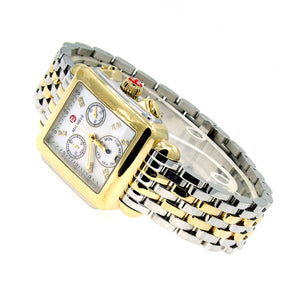Michele Deco Two Tone Diamond Dial - Chicago Pawners & Jewelers