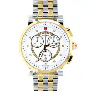 Michele Sport Sail Chronograph with DIamond Dial - Chicago Pawners & Jewelers