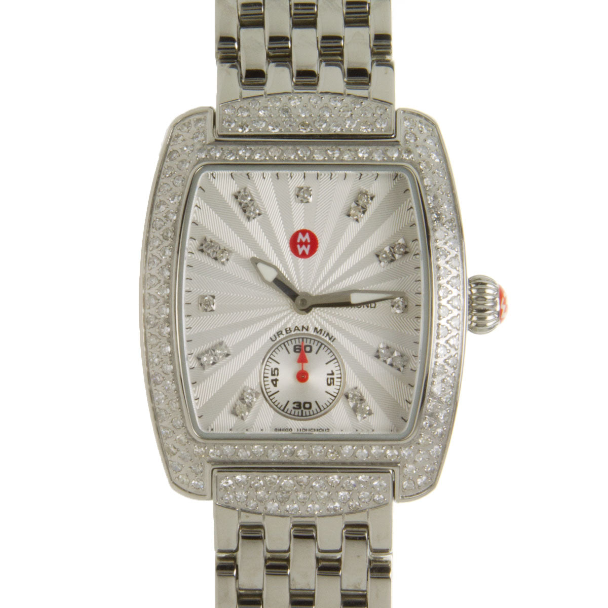 Michele Urban Mini Watch. Great condition! Needs battery. michele-urban-mini-diamond-  main image 3