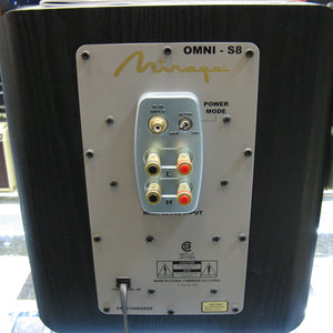 Mirage Omni S8 Powered Subwoofer - Chicago Pawners & Jewelers