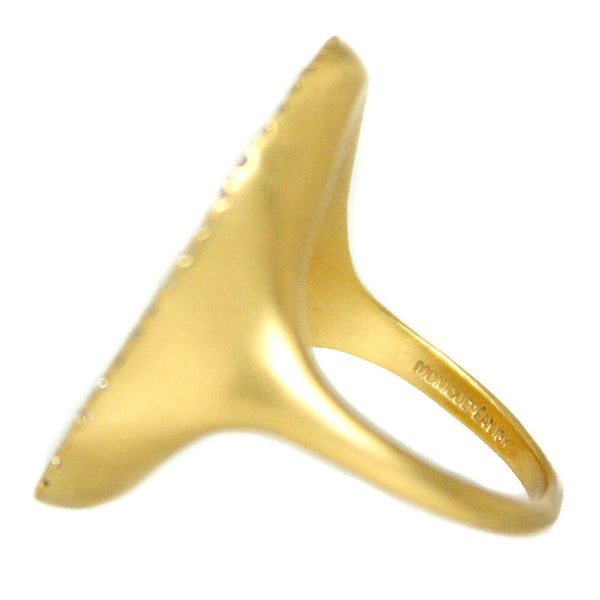 Monique Péan Fossilized Walrus Ivory & Diamond Ring - Chicago Pawners & Jewelers
