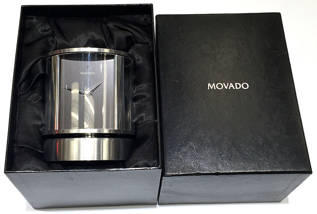 Movado Rotating Desk Clock Chicago Pawners & Jewelers