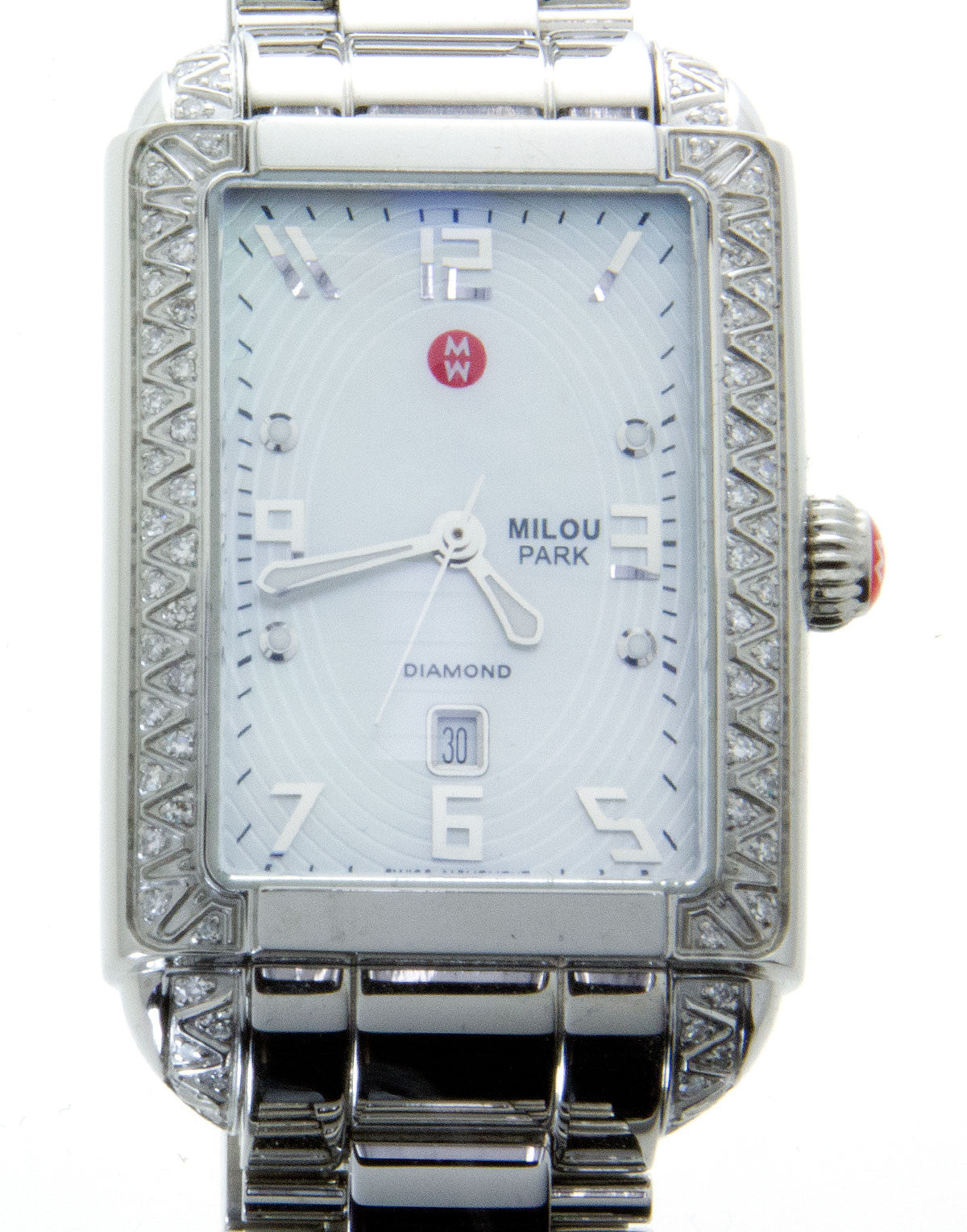 Michele Milou Park Diamond Watch Chicago Pawners Jewelers