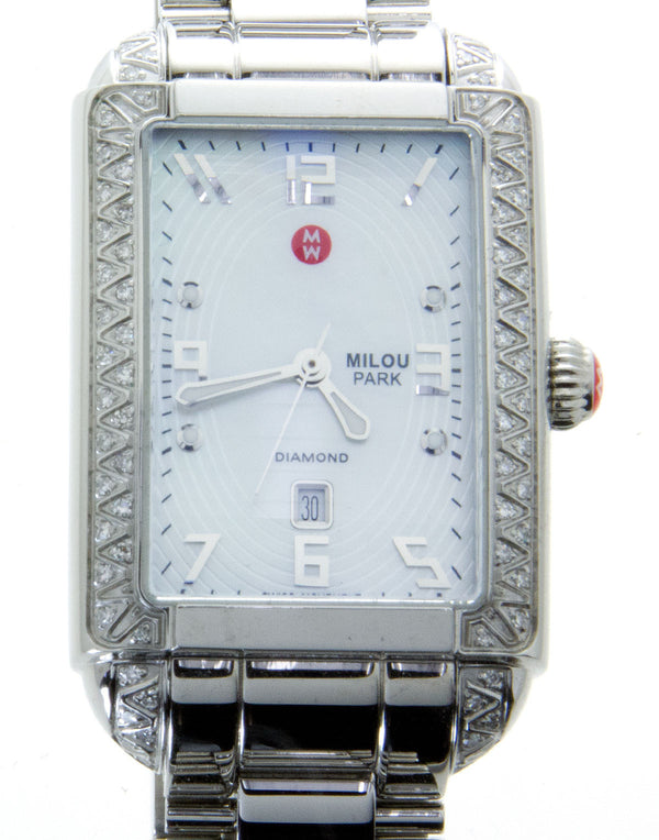 Michele Milou Park Diamond Watch - Chicago Pawners & Jewelers