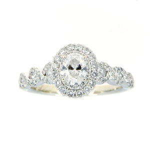 Neil Lane Oval Diamond Engagement Ring - Chicago Pawners & Jewelers
