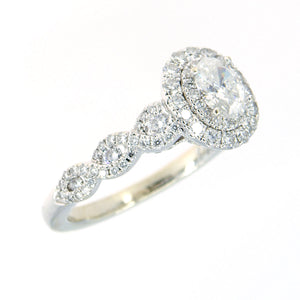 Neil Lane Oval Diamond Engagement Ring - Chicago Pawners & Jewelers