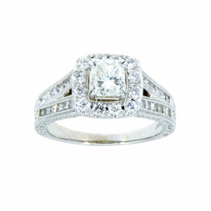 Neil Lane 2.88ct Diamond Halo Engagement Ring - Chicago Pawners & Jewelers