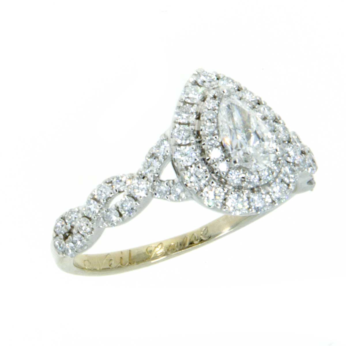 Neil lane pear diamond ring Clearance