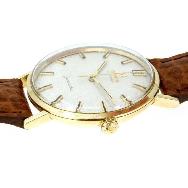 1959 Omega Seamaster Automatic 14k with Linen Dial