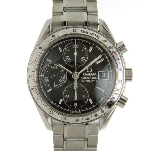 Omega Speedmaster Date Black Dial Chronograph - Chicago Pawners & Jewelers