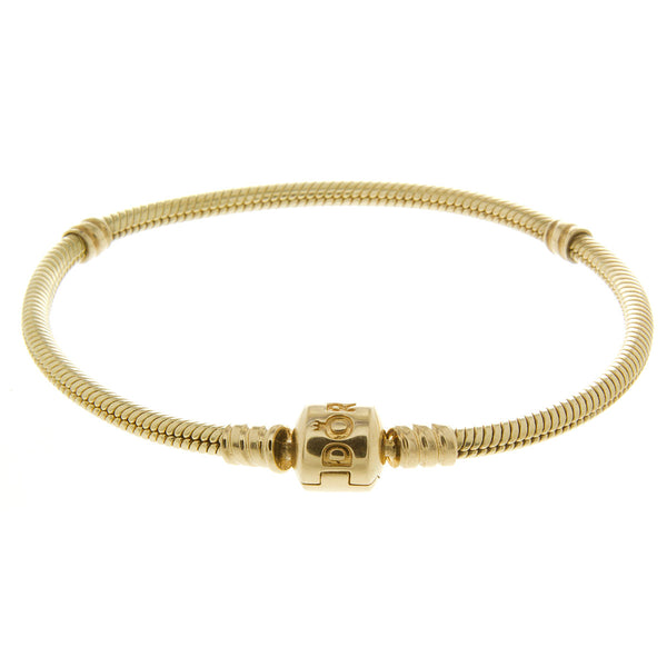 Pandora 14kt Moments Gold Clasp Bracelet - Chicago Pawners & Jewelers