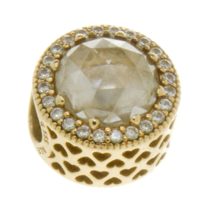 Pandora 14k Gold Radiant Hearts Charm - Chicago Pawners & Jewelers
