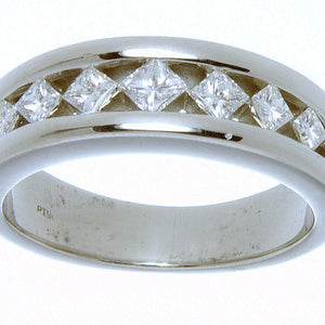 1.25ct Diamond Platinum Wedding Band - Chicago Pawners & Jewelers