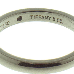Tiffany Elsa Peretti Platinum Diamond Band Ring - Chicago Pawners & Jewelers