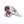 Platinum Purple Sapphire & Diamond Bypass Ring
