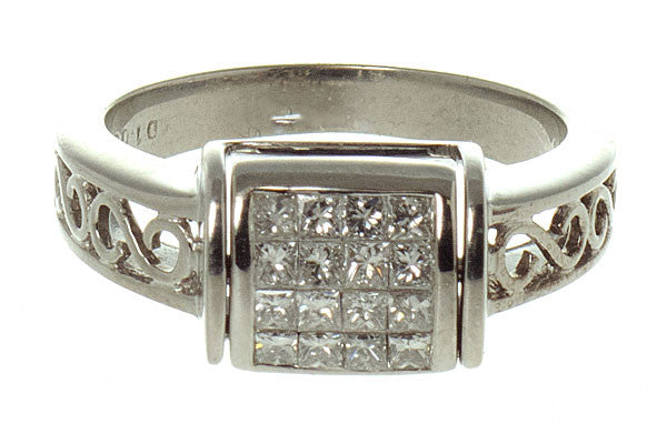 2.31ct Diamond & Sapphire "Flip" Ring - Chicago Pawners & Jewelers