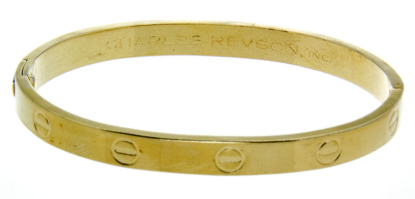 Vintage Aldo Cipullo Love Bracelet for Charles Revson - Chicago Pawners & Jewelers