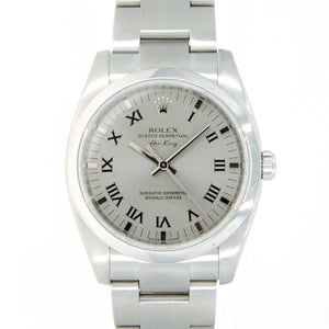 Rolex Air King Rhodium Roman Numeral Dial - Chicago Pawners & Jewelers