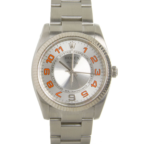 Rolex Air King Silver Concentric Dial - Chicago Pawners & Jewelers
