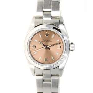 Rolex Oyster Perpetual Salmon Dial - Chicago Pawners & Jewelers