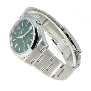 Rolex Oyster Perpetual 36 Green Dial - Chicago Pawners & Jewelers