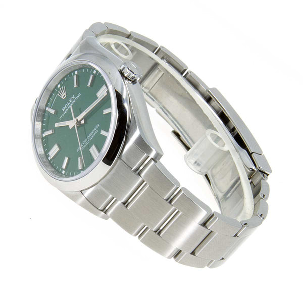 Rolex Oyster Perpetual 36 Green Dial - Chicago Pawners & Jewelers